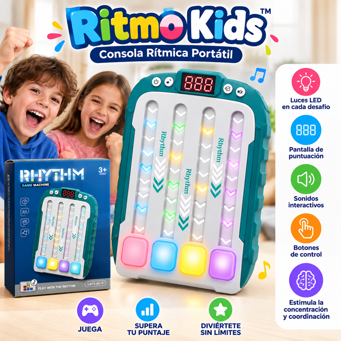 Ritmo Kids™ | Consola Rítmica Portátil