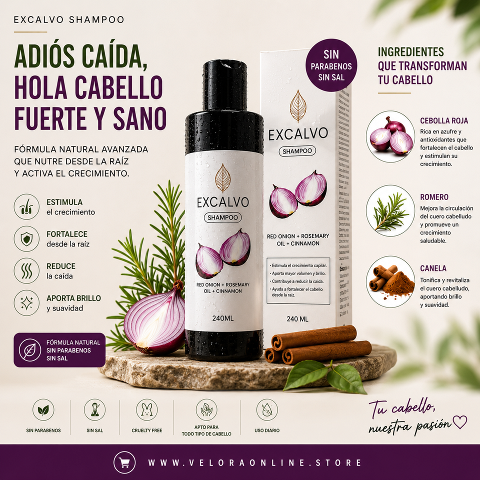 SHAMPOO  PARA LA CAIDA DEL CABELLO