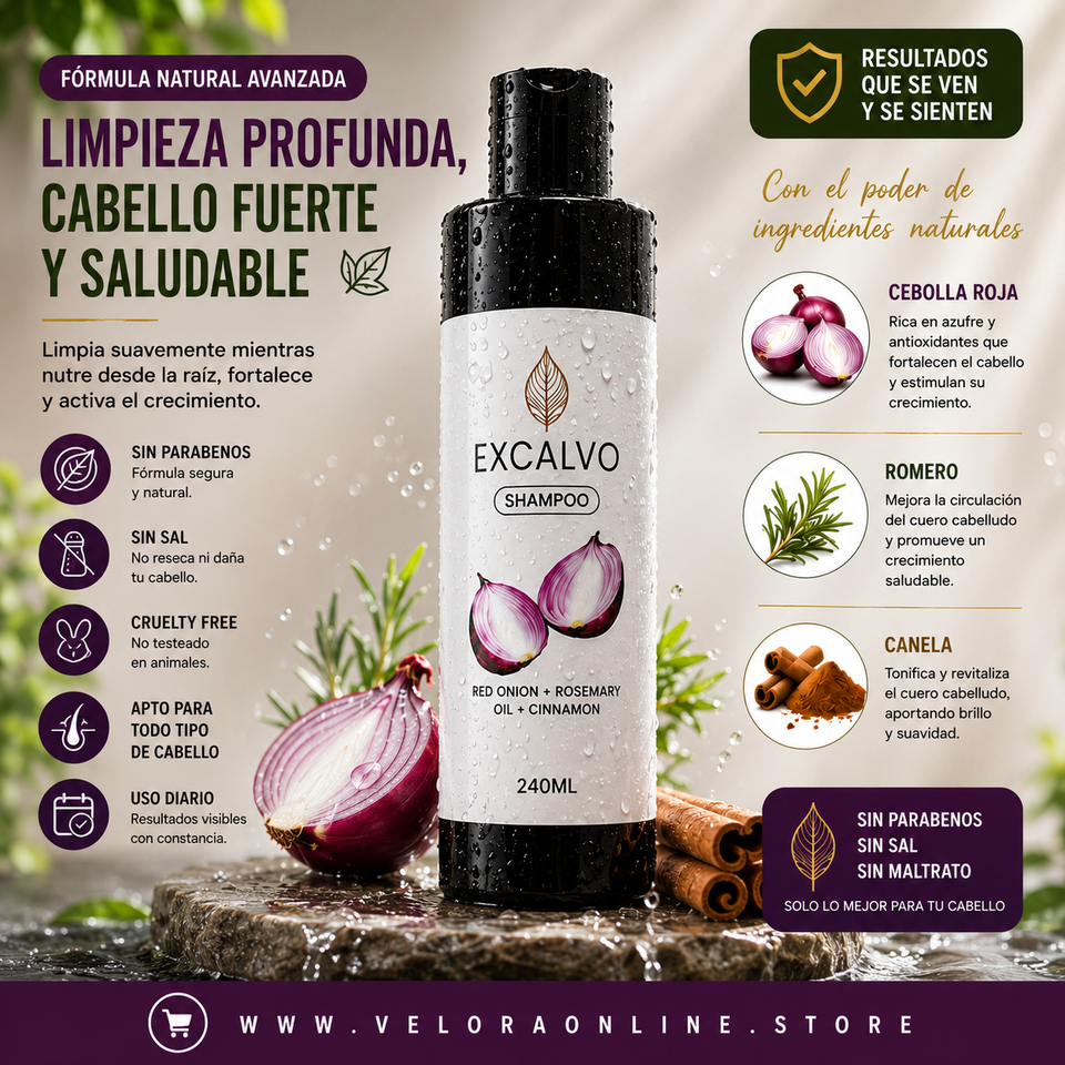 SHAMPOO  PARA LA CAIDA DEL CABELLO