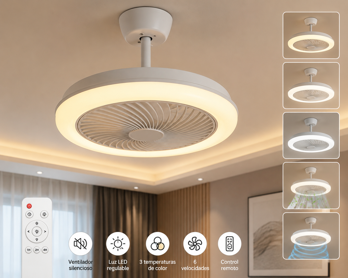lampara ventiladora